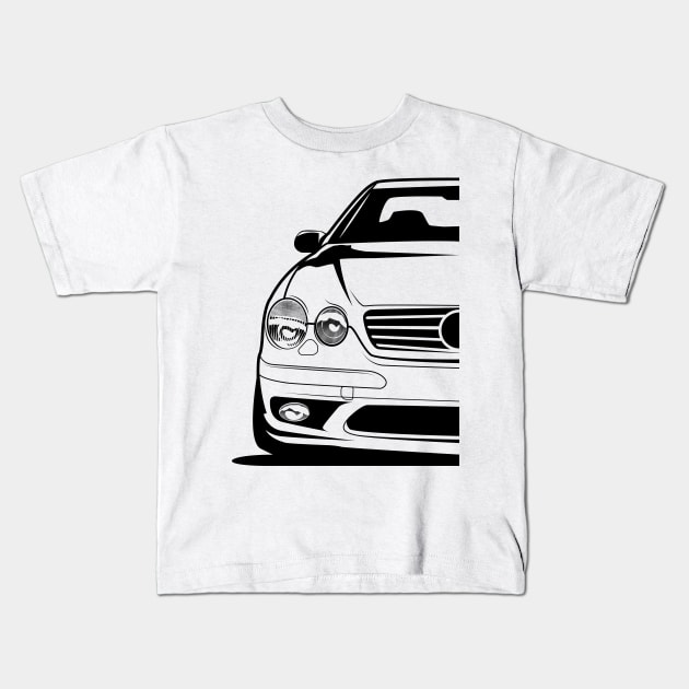 W215 CL Class 2015 Kids T-Shirt by BlueRoller